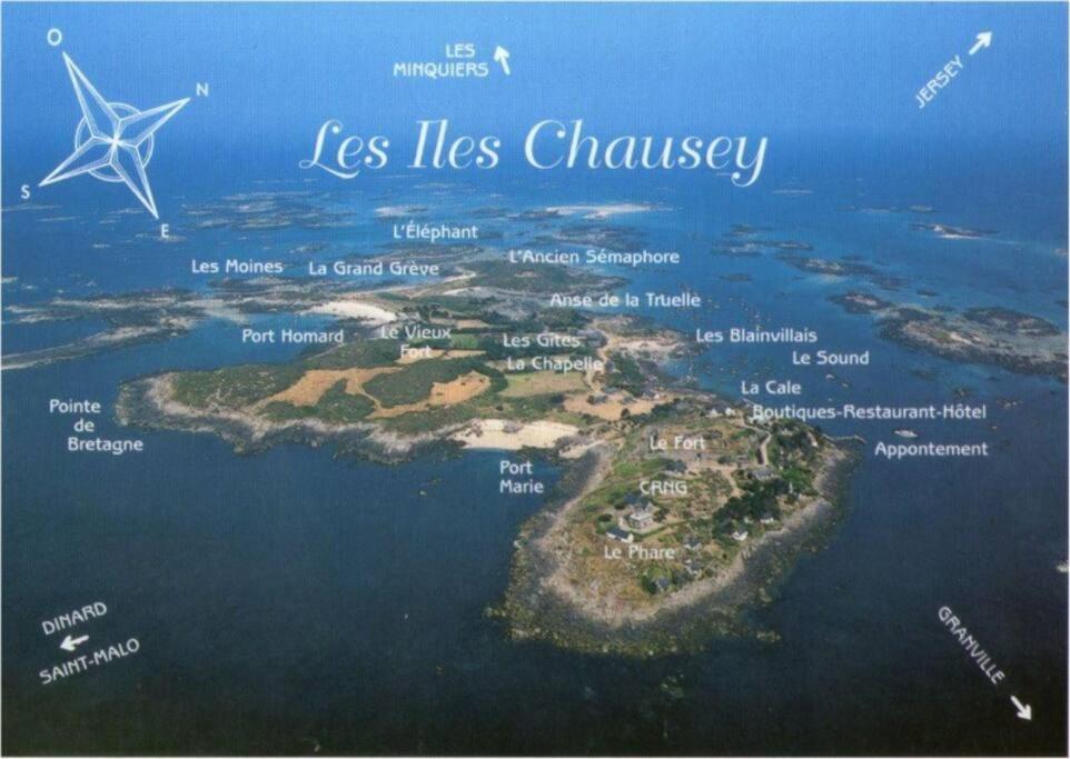 Studio De La Mer A Donville Les Bains 外观 照片